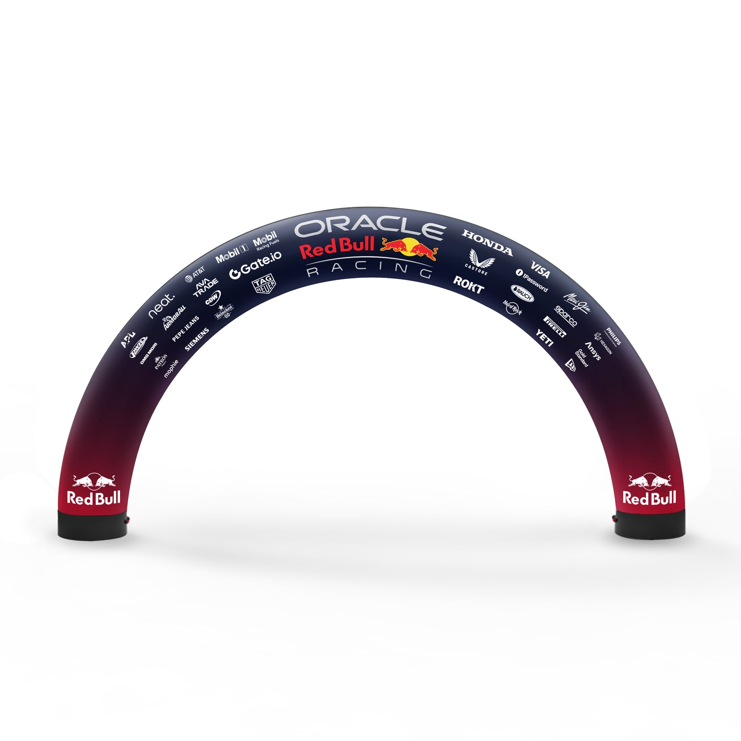 Rounded Inflatable Arch | Start Finish Line Inflatable Archway - Supreme Canopy