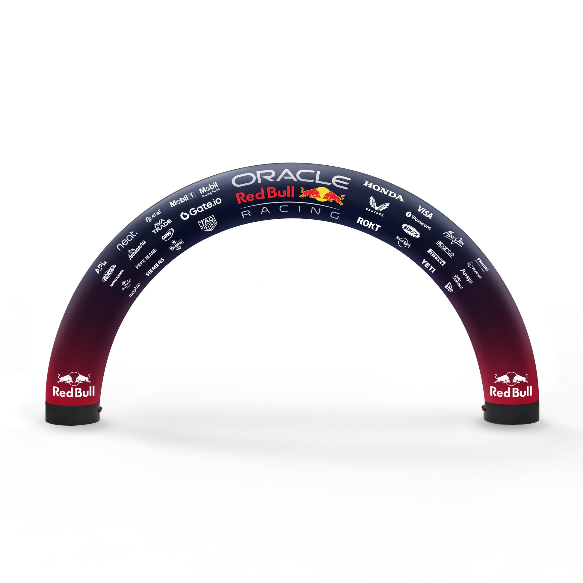 Rounded Inflatable Arch | Start Finish Line Inflatable Archway - Supreme Canopy
